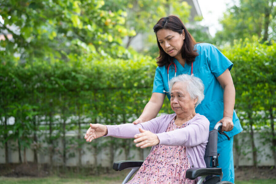 Bei Osteoporose ist Bewegung wichtig