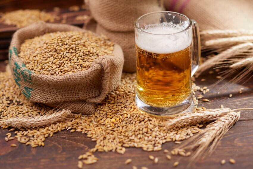 Gesunde Zutaten für alkoholfreies Bier
