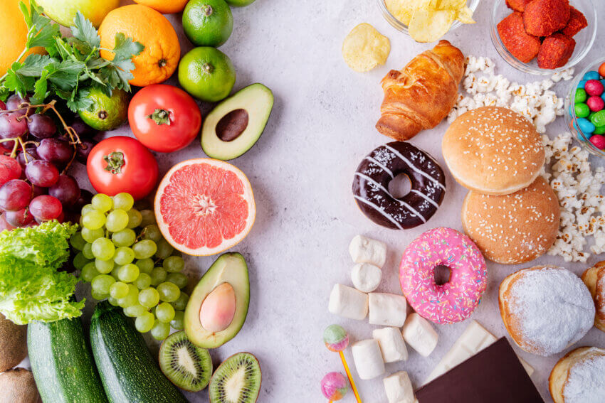 Natürlicher Zucker im Obst und zugesetzter Zucker in Produkten