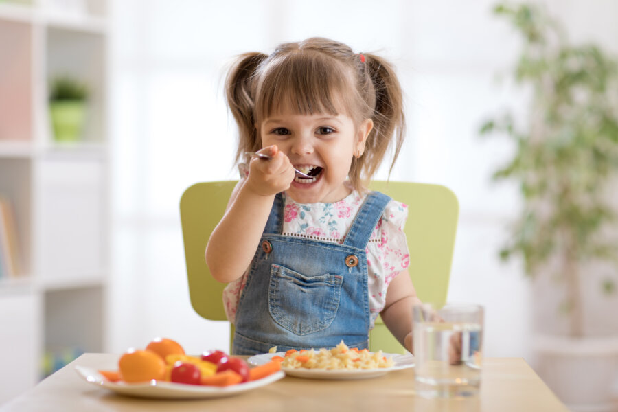 Kindgerechte Portionen essen