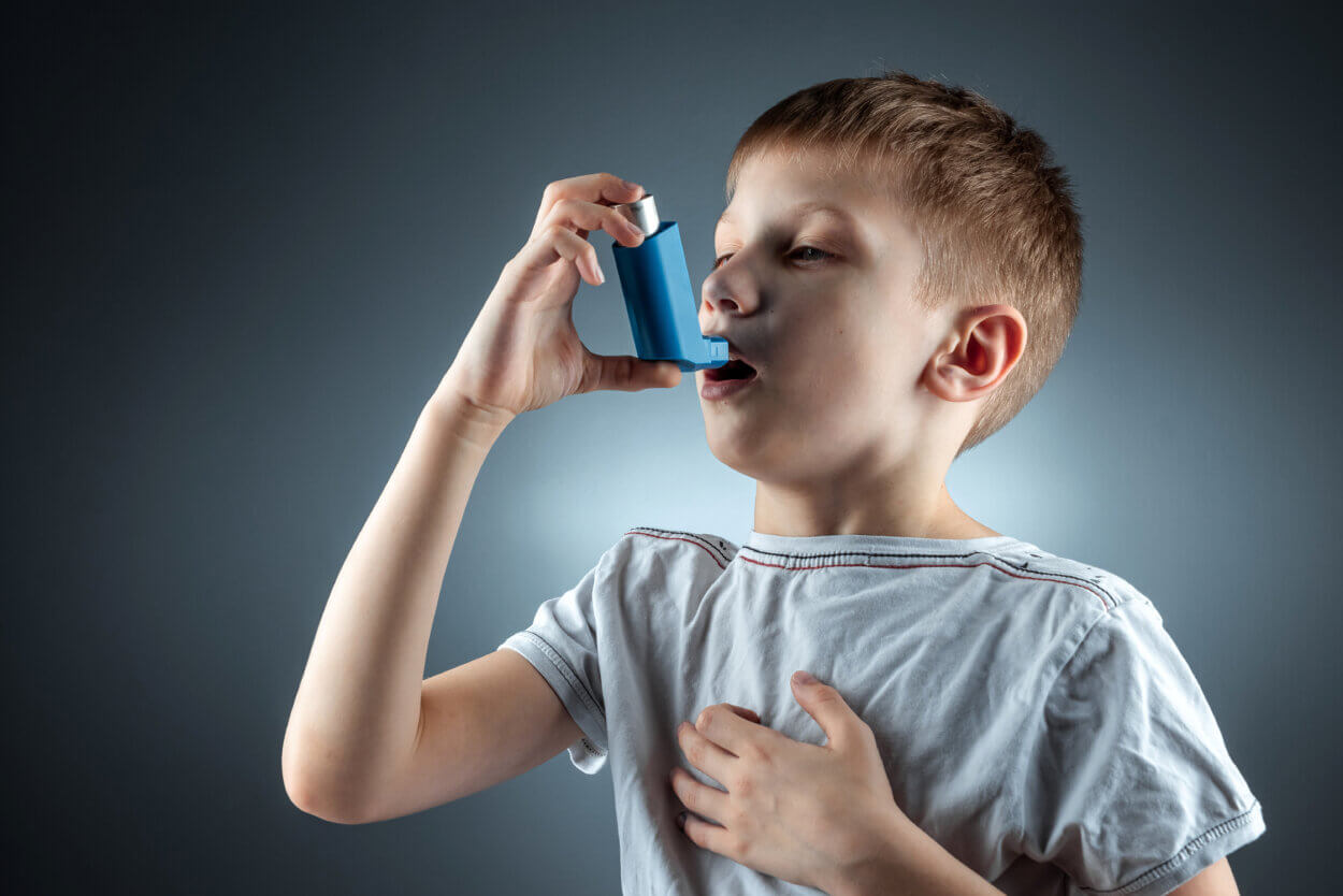 Asthma-Inhalator zur Behandlung von entzündlichen Erkrankungen