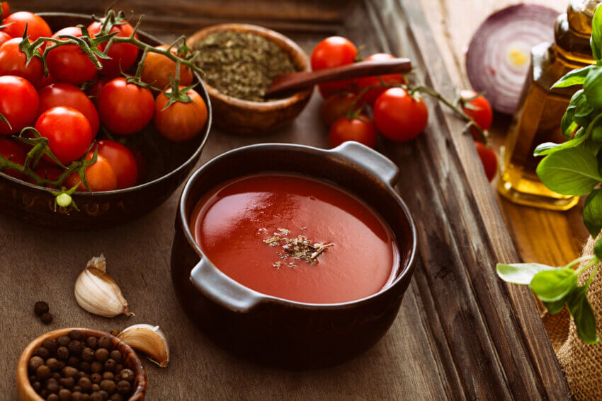 Tomaten für Suppen und Saucen 