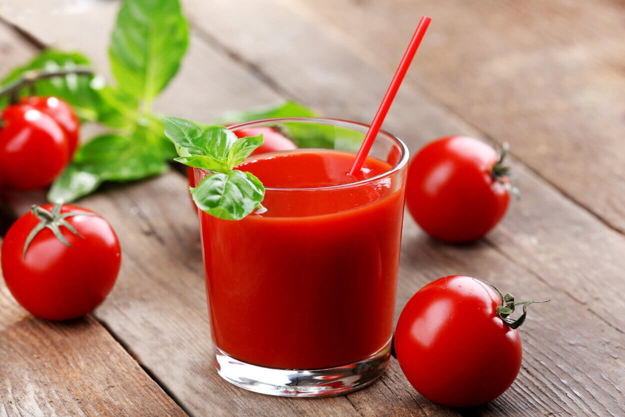 Tomatensaft ist gesund