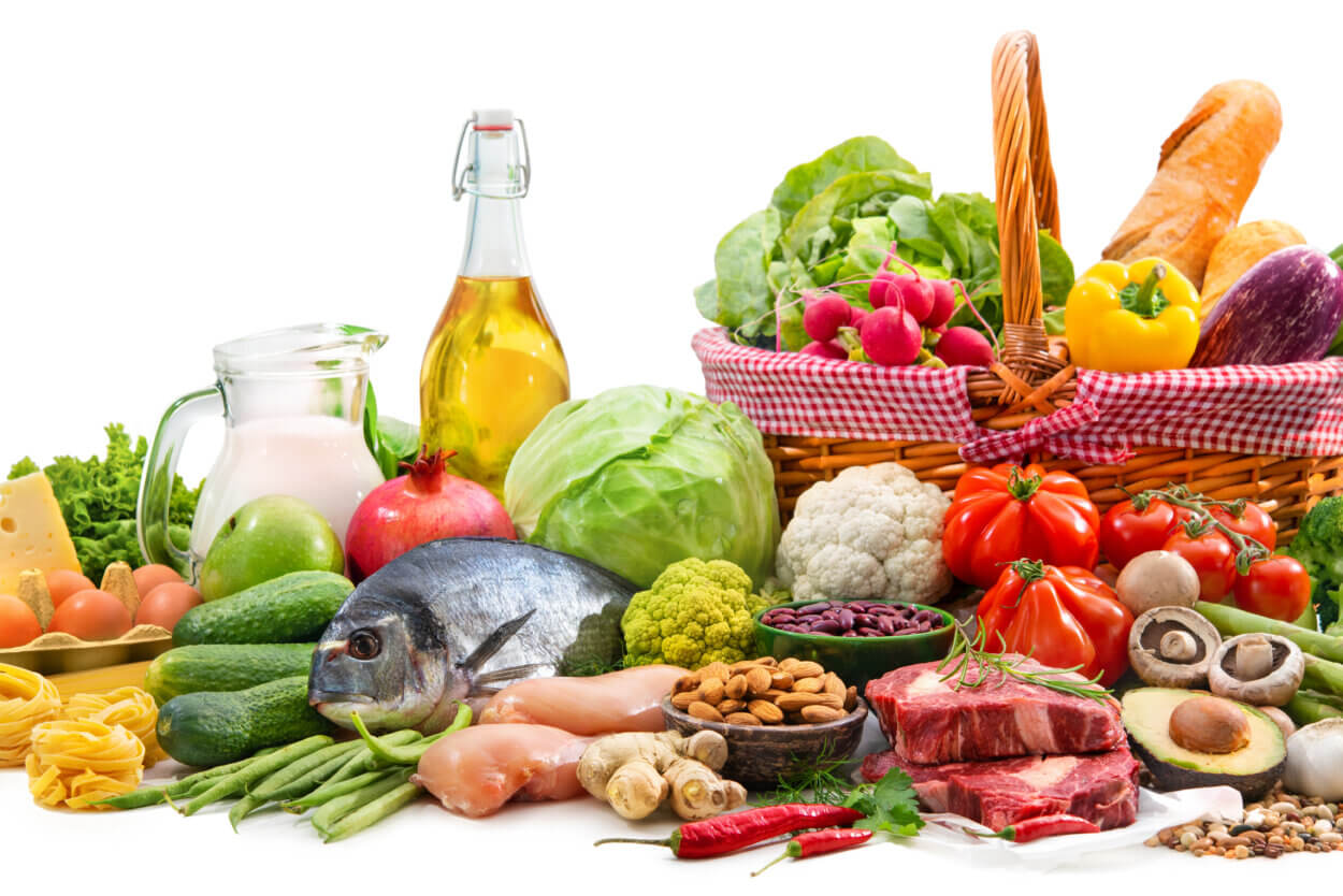 Eine ausgewogene Ernährung ist reich an Nährstoffen