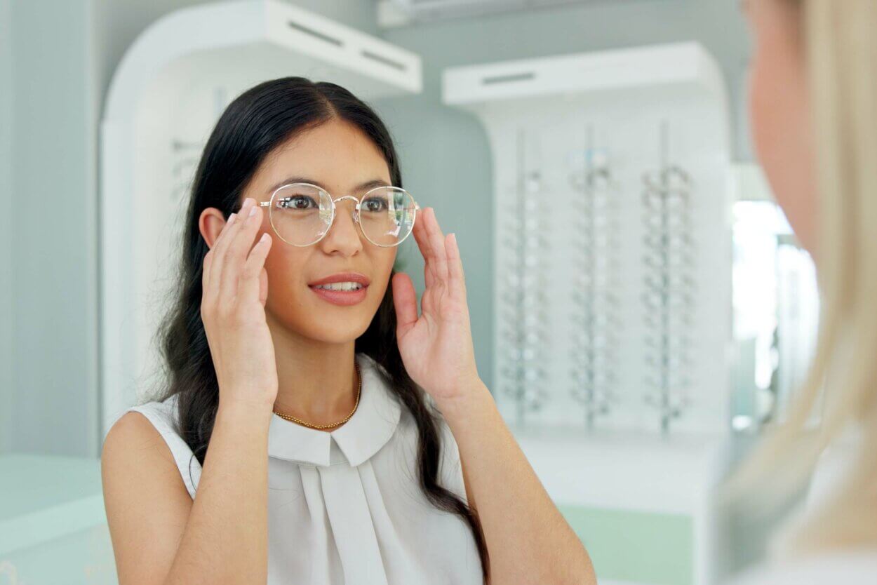 Eine Brille ist wichtig