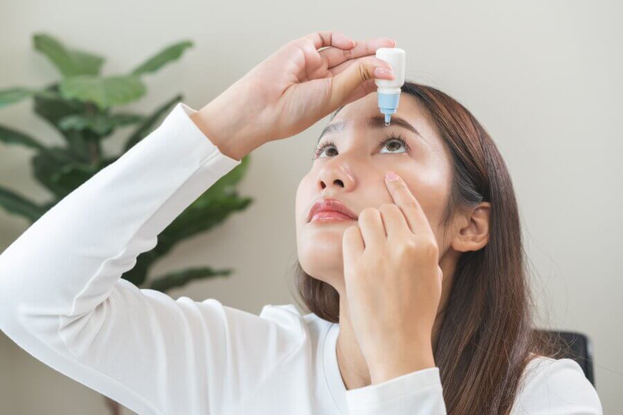 Augentropfen zur Augengesundheit