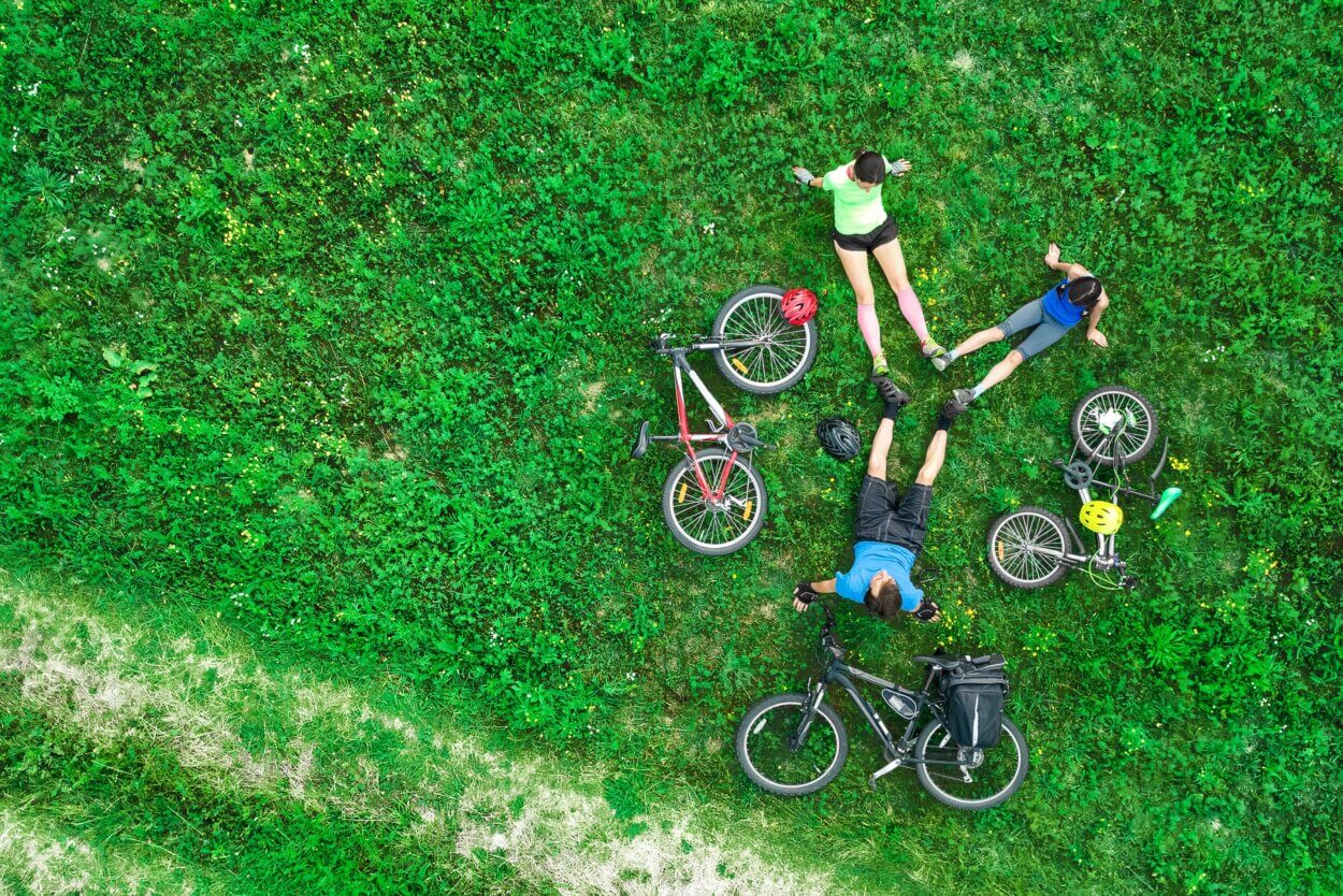 Radfahren für mehr Energie