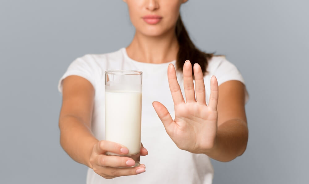Laktoseunverträglichkeit bei einer Frau