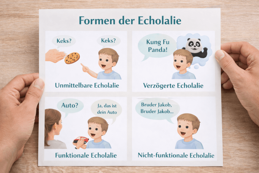 Formen der Echolalie