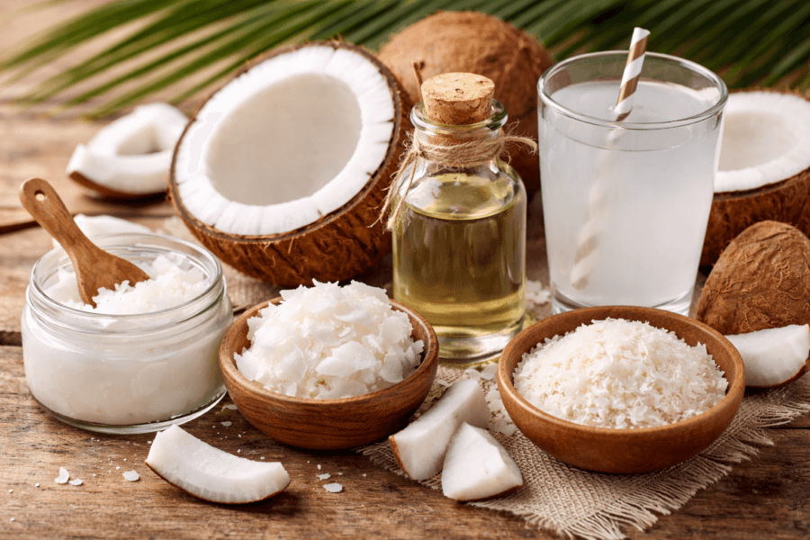 Kokos für Haut und Haare